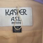 Buttons Tan blazer with tortoise  Photo 4