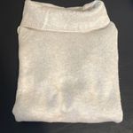 Loft Women's Cowl Neck Sweater Pullover Long Sleeve Ribbed Beige Size Petite SP Photo 8