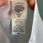 White sheer chiffon and lace robe bridal Size M Photo 3