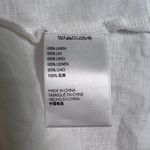 Urban Outfitters  UO White‎ 100% Linen Juliana Midi Dress Women’s Small Photo 7