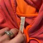 Under Armour Under‎ Armour Sweatshirt Hoodie Womens Large Pink Peach Photo 3