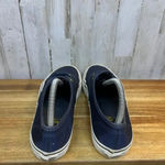 Vans  Era B Navy with Gold Hardware Low Top Skate Shoes - Men's 6.5 / Women's 8.0 Photo 3