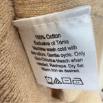 Eddie Bauer  XL Button‎ Front Ruffle Tan Cardigan Photo 5