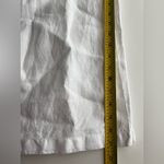 Cloth & Stone  Anthropologie white linen jumpsuit wide leg crop S Photo 6