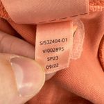 Athleta Sundown Alliance Hoodie Sweatshirt Orange Women L V-Neck Relaxed Comfy Photo 7