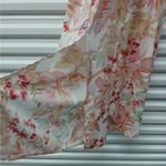 Band Of The Free Maxi Sundress Women Large Pink Floral Boho Casual Spring Summer Photo 4