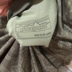 Patagonia  olive leaf knit athletic crossback woman dress size Large padded bra Photo 4