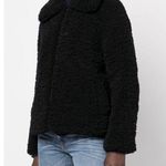 NWT APPARIS Tara Aviator Faux Shearling Jacket XL Black Photo 3