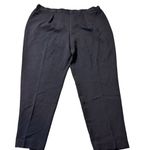 Anne Klein  2XL Womens Dress Black Elastic Waist Pants Polyester Blend Photo 1