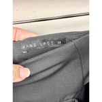 Hand Lace Roller Neck Crop Top & Cutout Midi Skirt Set Black Women 38 / US 4 Photo 3