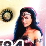 DC Comics  Wonder Woman Nostalgic Gold Stud Fashion Earring Set Photo 3