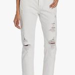 Levi's women's 501 original fit jeans, (new) white destructed, 26 regular Photo 0