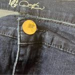 Diane Gilman DG2 Dark Indigo Virtual Stretch Ultra Skinny Jean 26PW Plus New! Photo 3