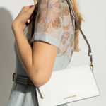 Michael Kors Empire Large Leather Convertible Crossbody Bag Photo 0