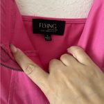 Flying Tomato NWT‎  Hot Pink Denim Jumpsuit Flare large Photo 4