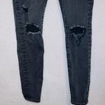 American Eagle Next Level Stretch Distressed Super Hi Rise Jegging Crop Jeans Photo 2