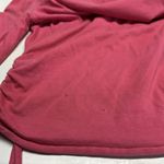 Lilu Vintage Y2K Long Sleeve V Neck Shirt 100% Cotton Size XS Pink Photo 7