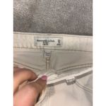Abercrombie & Fitch Mom High Rise Off White Jeans Size 25/0 Photo 5