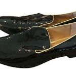 Banana Republic Hello Sole Mate Patent Leather Moc Loafer 8.5 Career Dk Academia Photo 0