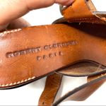 ROBERT CLERGERIE leather pen toe slingbacks, made in France, size 7B Photo 10