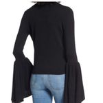 Leith  Black Moody Witchy Buckle Choker Neck Sweater Size XS Photo 2