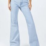 Princess Polly Cabarita Lounge Light Wash Denim Flare Jeans 2 Photo 0