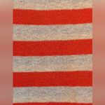 Victoria's Secret Victoria Secret Women's V-Neck Sweater Orange Tan Striped Size Medium Photo 2