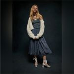 Free People NEW Arabesque Maxi Dress Gray Photo 4