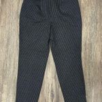 Chico's Size 0.5 US S 6 Houndstooth Knit Straight Ankle Pants Dark Heather Grey Photo 4