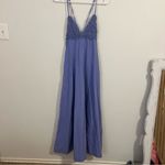 Free People  Lovey Maxi Dress Long Crochet Lace Summer Spring Purple Photo 10