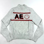 American Eagle  Smiley Mock Neck Sweater Photo 1