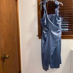 Anthropologie NWT $220 By Blue Ruched Sweetheart Zip Up Dress 3X Photo 3