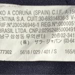 ZARA  High Rise Mini Skirt Navy Blue Size Small Photo 4