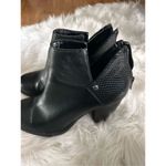 Simply Vera, Vera Wang Simply by Vera wang simply by vera a black booties cut out size 6 medium with 2. Photo 1