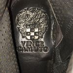 Vince Camuto Women's Dark Gray Laser Cut Perforated Suede Booties Photo 11