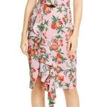 PatBO Ruffle Belted Cocktail Dress (US/6) Size undefined Photo 0