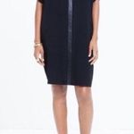 Madewell  Viscose Leather Edged Easy
Shirt Dress Photo 0