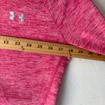 Under Armour  Women's Size Medium Loose Pink Half Zip‎ Heat Gear Running Top Photo 5