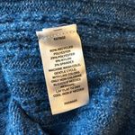 BP . Womens Blue V-Neck Sweater Ribbed Knit Cropped Long Sleeve Size M Photo 3