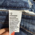 American Eagle  Skinny Jeans Women’s Size 12 Short Dark Wash Stretch Denim Photo 6