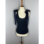 Ulla Johnson New‎  Bailey Tank Top in Noir Black Small S Photo 2