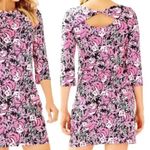 Lilly Pulitzer NWT  Bay Dress Hibiscus Pink Hangin with My Boo Panda Size S Photo 1
