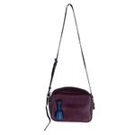 J.Crew Signet Pebble Leather Crossbody Camera Bag Burgundy Red Photo 12