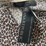 Banana Republic  Leopard Print V-neck Sweater Photo 7