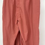 Zenana Outfitters High Rise Windbreaker Joggers Pink Drawcord Ankle Pull On Size XL Photo 7