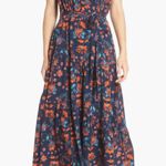 Maggy London  Dress Floral Sleeveless V-Neck Size 16 Photo 4