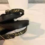 Ancient Greek Sandals Alethea Metallic Black Gold Photo 7