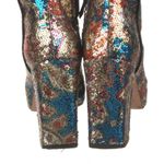 Beautiful Carven Sequin Ankle Boots sz 38 Photo 3