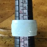 Natural Jade Ring Size 6 Photo 2