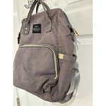 LAND Diaper Bag Backpack Large Capacity Multifunction Travel Bag Gray Photo 2